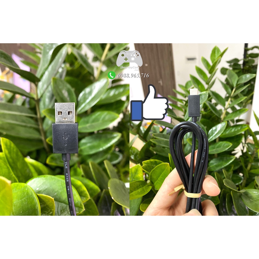 Dây Cáp Cable Tay Cầm Cho Xbox One X / Xbox Seri X / Tay Cầm PS5 Hàng Xịn 1.5M Nối Có Dây Cho Tay Cầm | TOP BÁN CHẠY