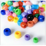 (p117-47-48-49-50-51) 10-50gam hạt nhựa hình trụ lỗ xỏ lớn nhiều size
