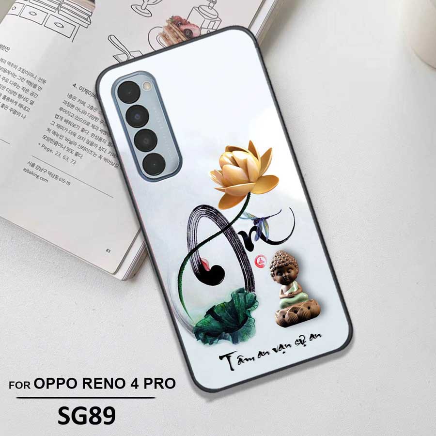 Ốp kính cường lực OPPO RENO 4 PRO Ốp điện thoại cao cấp  Son Store68
