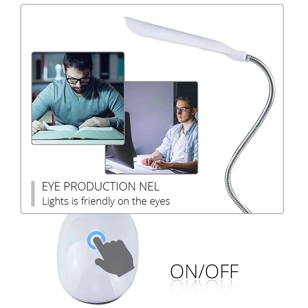 IVORY Đèn Đọc Sách Để Bàn Xoay 360 Độ Điều Chỉnh Được Chuyên Dùng