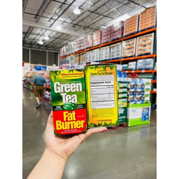 Đủ Bill Mỹ + Air - Viên Giảm Cân Green Tea Hộp 200Viên