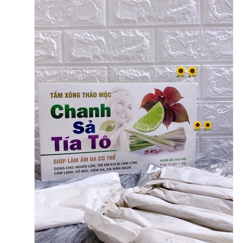 Tắm xông thảo dược giải cảm đẹp da khoẻ mạnh cho cả gia đình