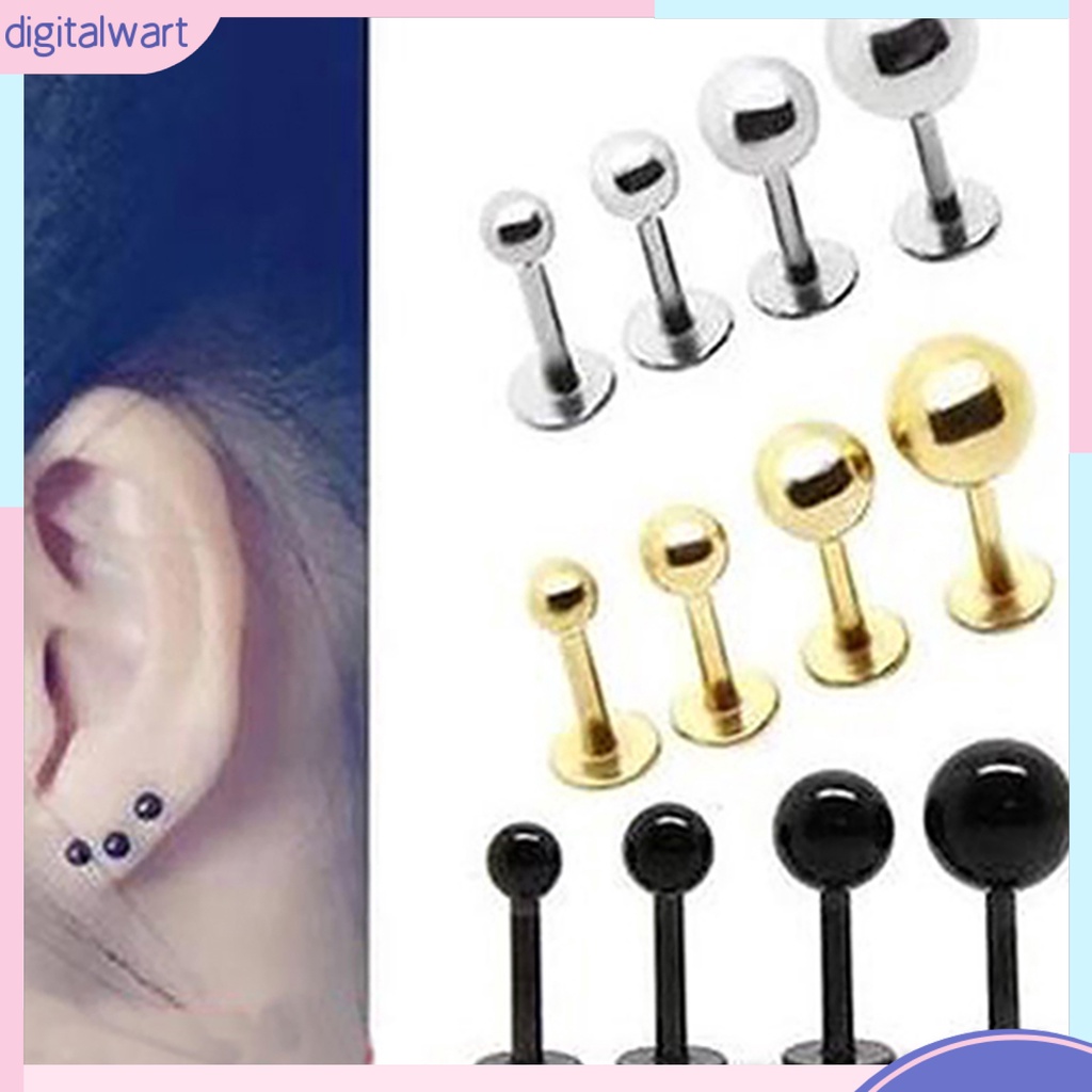 Đôi khuyên tai bằng thép titan phong cách hợp thời trang cá tính