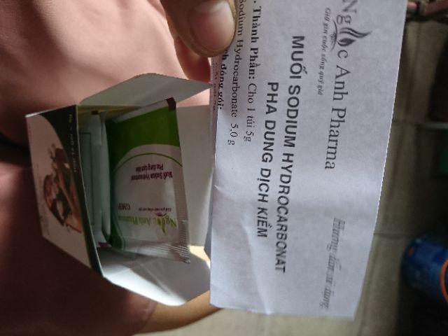 Combo 5 gói muối kiềm Như Ý