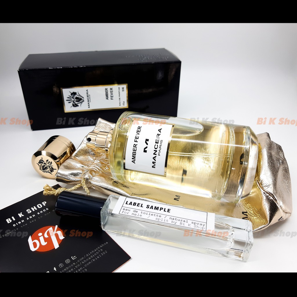 Bi K Shop - Nước hoa Mancera Amber Fever [Mẫu thử] | BigBuy360 - bigbuy360.vn