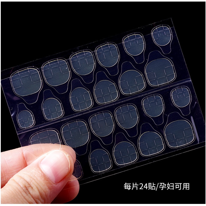 Keo silicon loại 12 miếng dán móng- keo dán nailbox