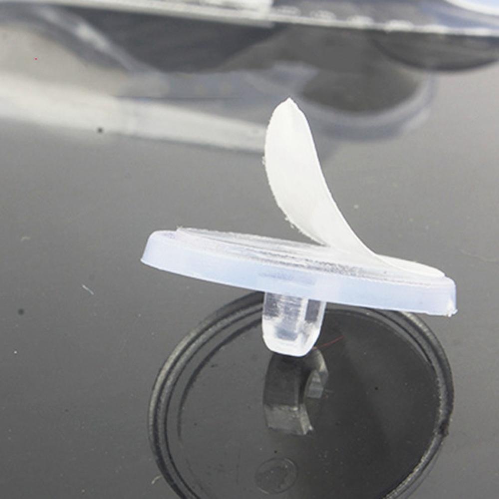 Móc Treo Cờ MALCOLM Hình Tròn Trong Suốt Dán Tường Chắc Chắn 2cm