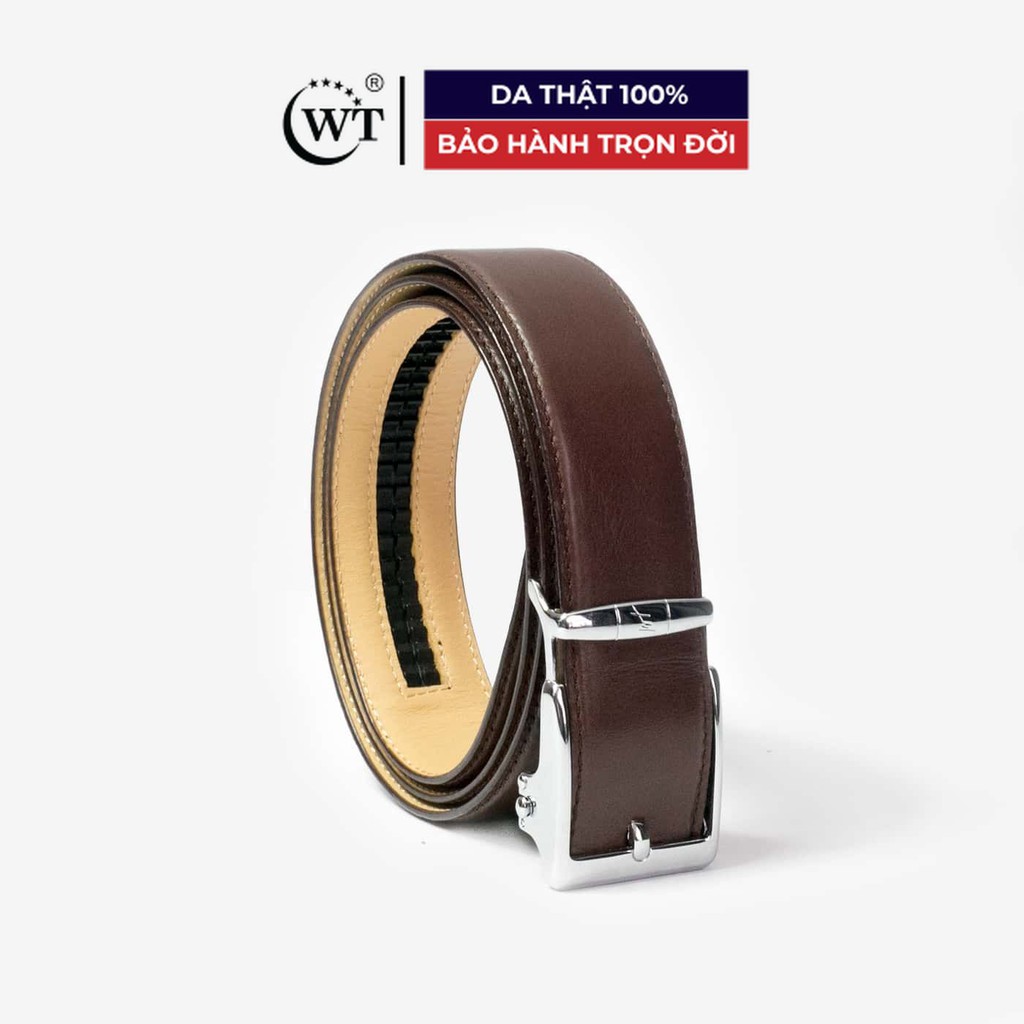 Thắt Lưng Nam Da Bò Cao Cấp Màu Nâu, Màu Đen WT Leather 1462.1, 1462.2