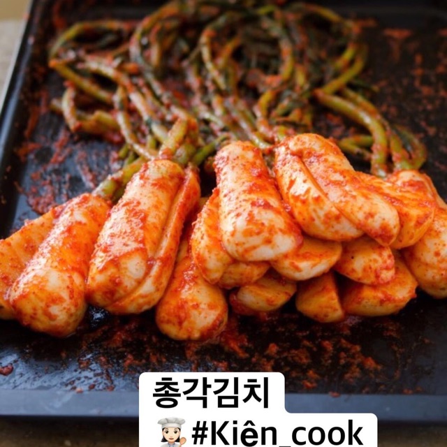 Kim chi củ cải non ( 총각김치)