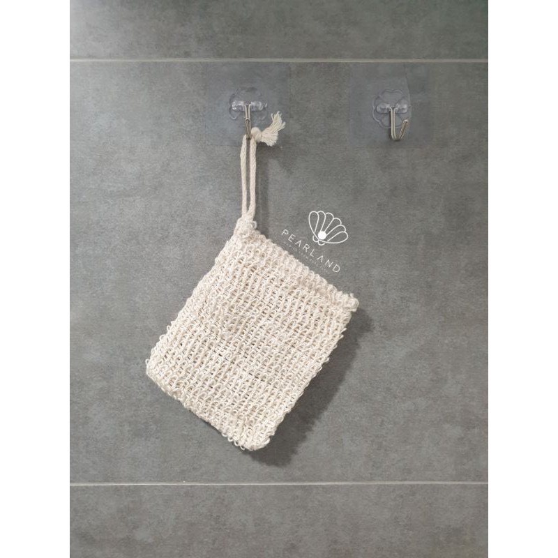 Túi lưới tạo bọt xà phòng tẩy da chết