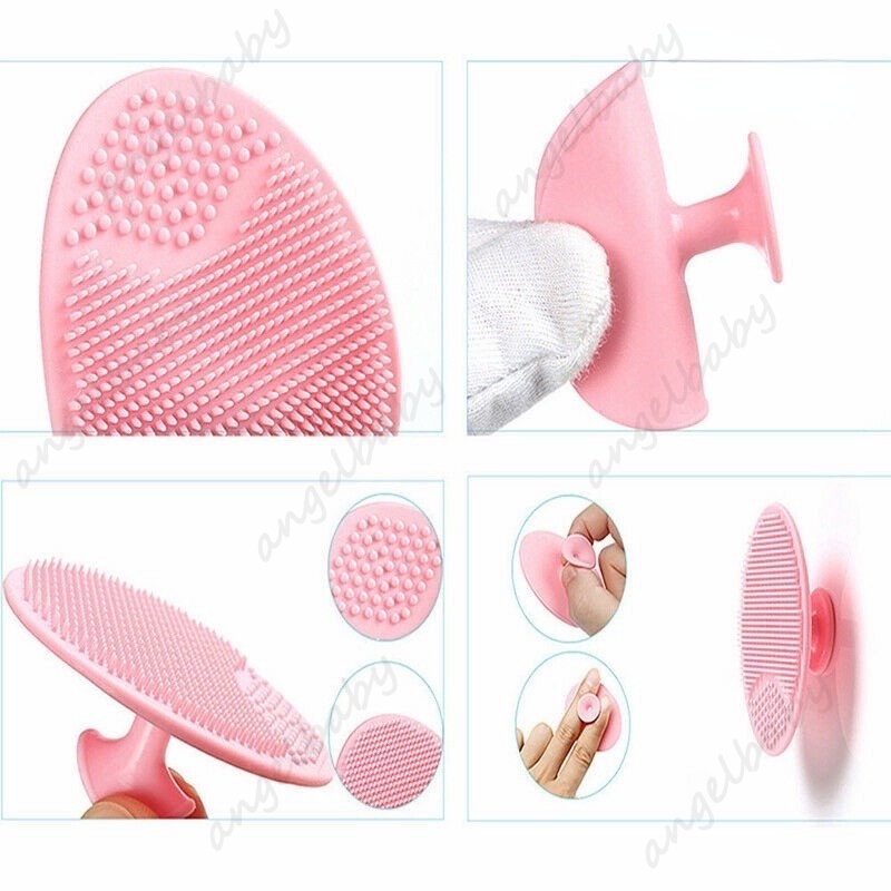 Bàn Chải Silicone Mát Xa Đầu Cho Bé