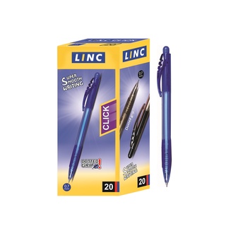 Bút bi bấm LINC Click 4006 - Hộp 20pcs - Ngòi 0.7mm
