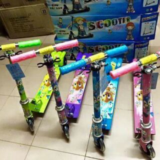 (freeship 190k) Xe trượt ba bánh scooter cho bé