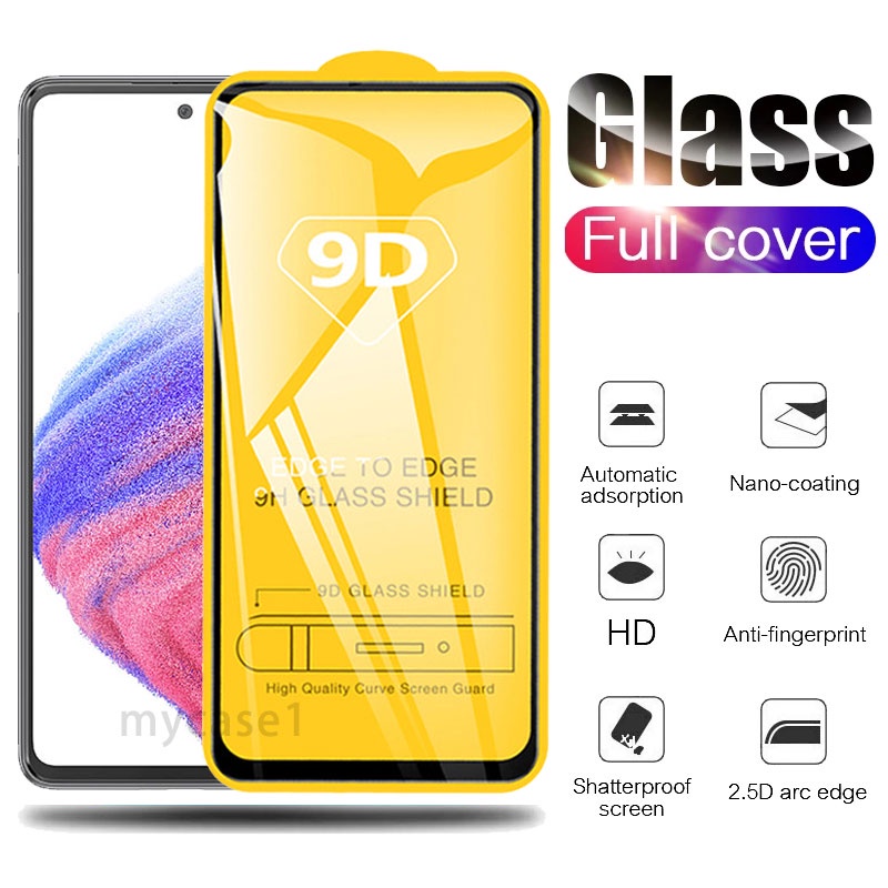 Ốp điện thoại kính cường lực bảo vệ toàn diện cho Samsung ss Galaxy S23 S21 S20 FE A54 A34 A24 A05 A05s A04E A04 A4s A03 A03s A14 A13 A22 A23 A53 A73 M23 M32 M33 M53 M54 4G 5G 2023
