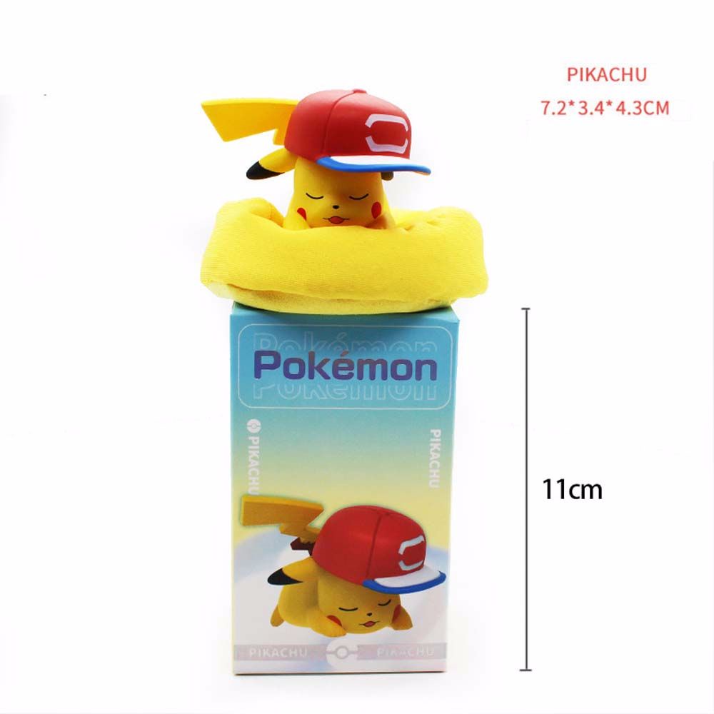 Mô hình nhân vật hoạt hình pokemon đang ngủ dễ thương