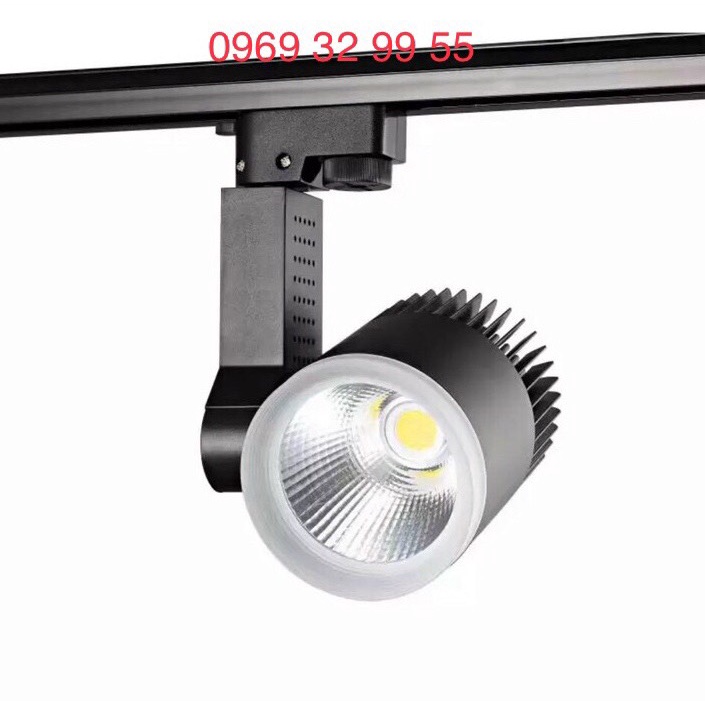 Đèn Rọi ray 12W Kingled, Vỏ Đen DTL-12SS-D, AS: Trắng/ vàng/ trung tính. BH 2 năm đổi mới