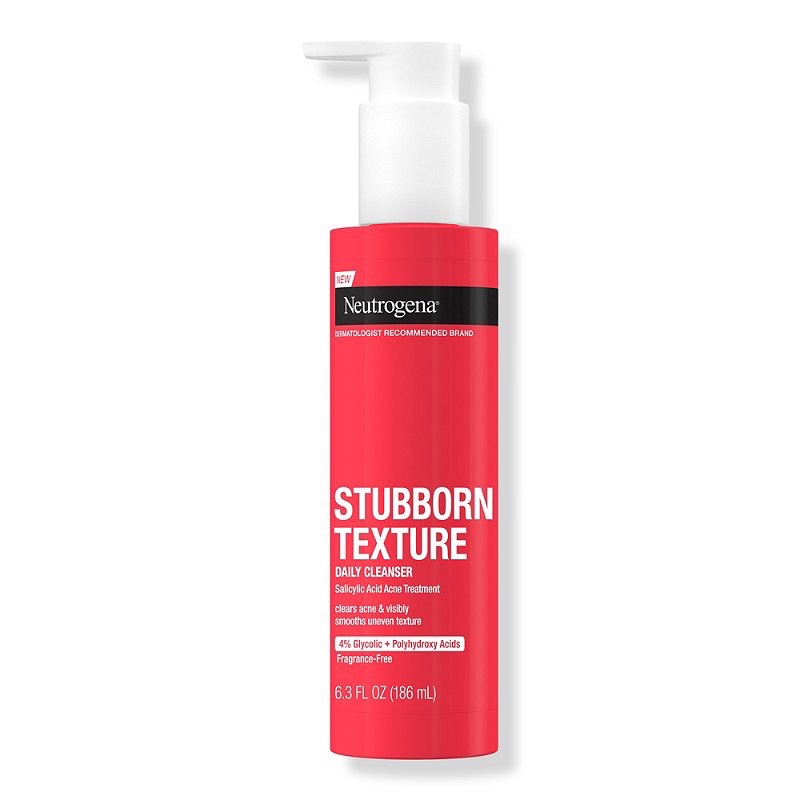 Sữa rửa mặt ngăn ngừa mụn Neutrogena Stubborn Texture 186ml