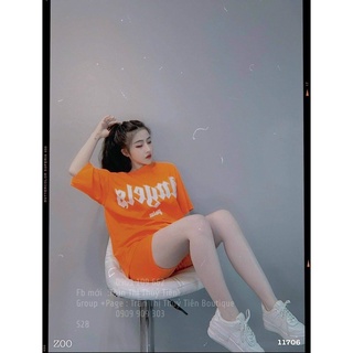 SET ÁO THUN KÈM QUẦN LEGGING NGỐ (KÈM VIDEO HÌNH THẬT)
