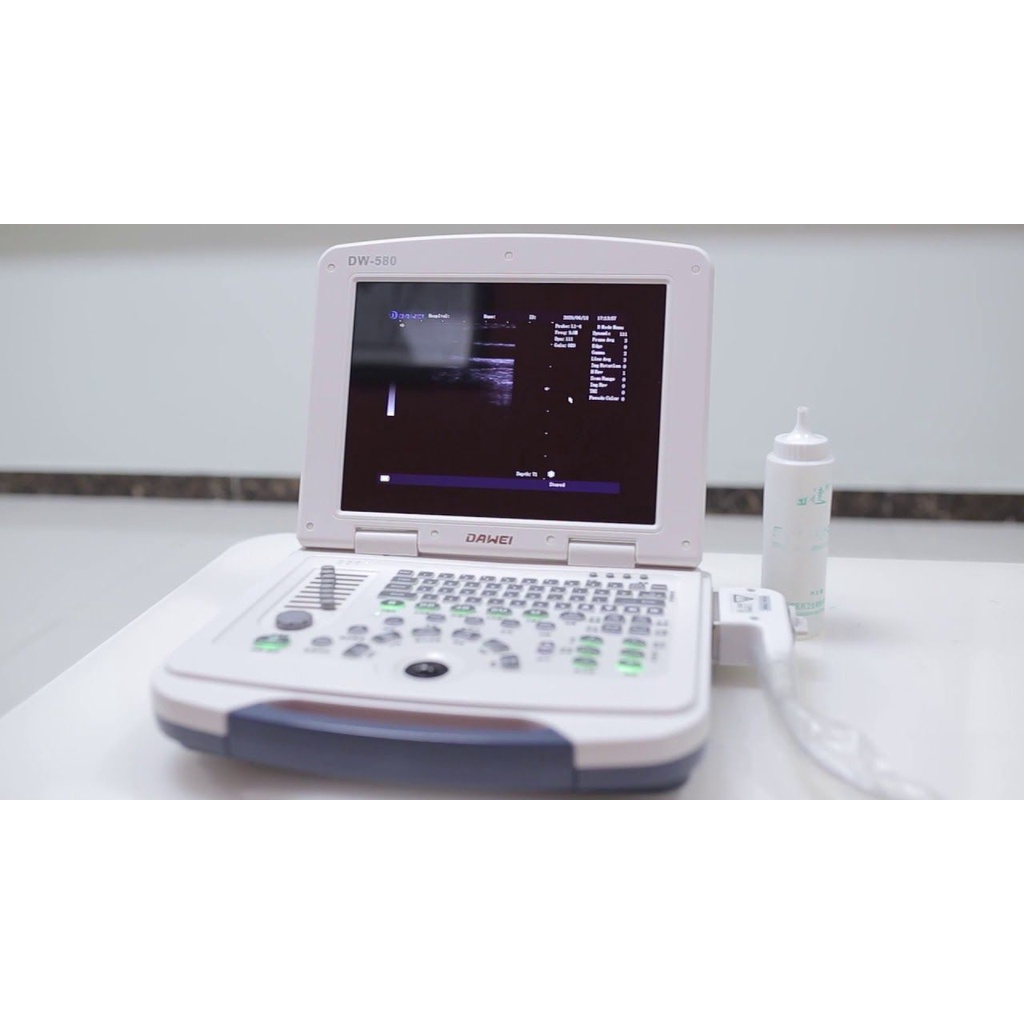 Máy siêu âm xách tay  Dawei, Model: DW-580, xuất xứ Trung Quốc, Bảo hành 12 tháng