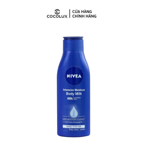 Sữa dưỡng thể Nivea dưỡng ẩm chuyên sâu 250ml [COCOLUX]