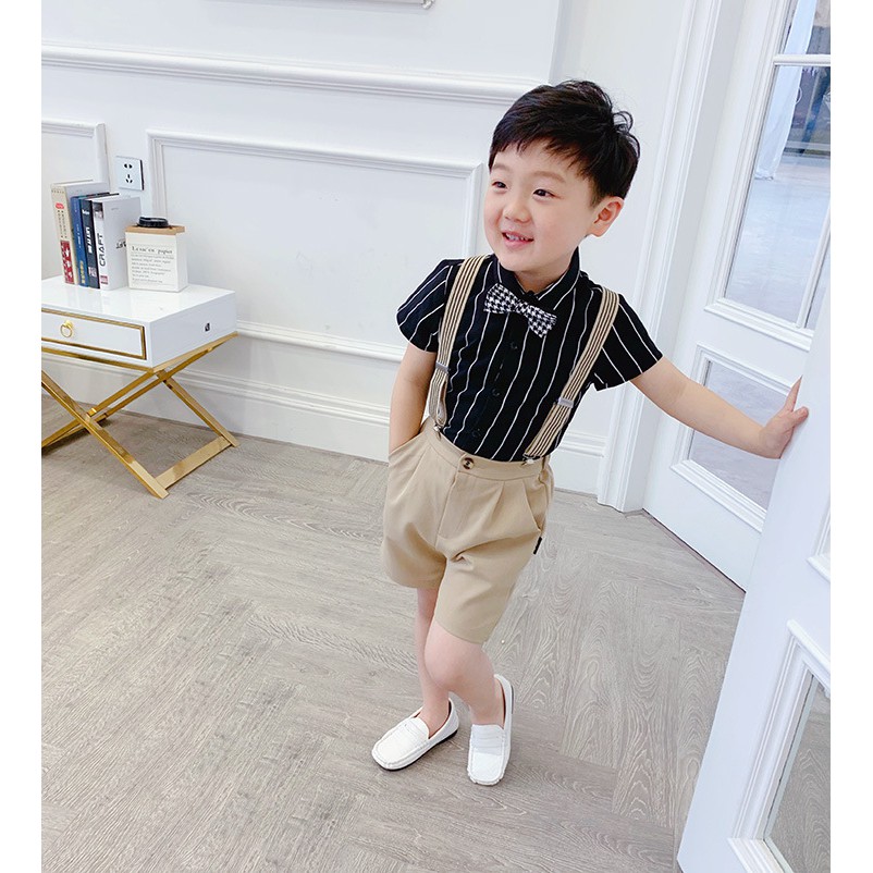 Yếm Thượng Lưu Công Tử Cho Bé Trai Sang Chảnh Size 6-30kg- Shubishop.vn