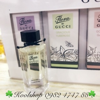 MINI NƯỚC HOA NỮ FLORA BY GUCCI GRACIOUS TUBEROSE CỦA HÃNG GUCCI 5ml