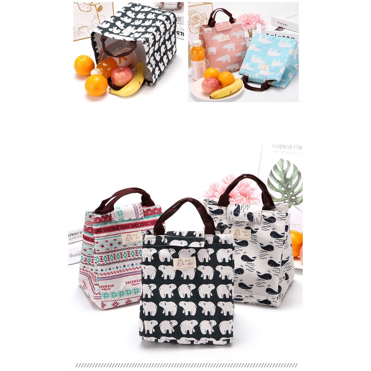 Túi Đựng Cơm Văn Phòng Giữ Nhiệt Đa Năng Chống Thấm Cao Cấp Giữ Nhiệt Tốt 88320