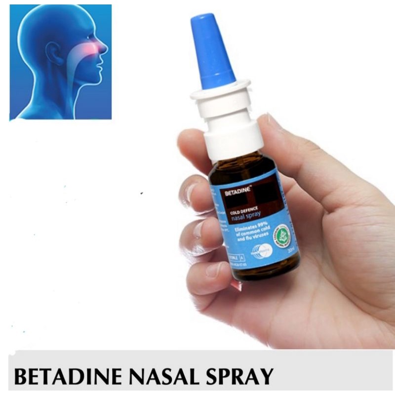 Dung dịch xịt mũi cho người lớn BETADINE Cold Defence Nasal Spray