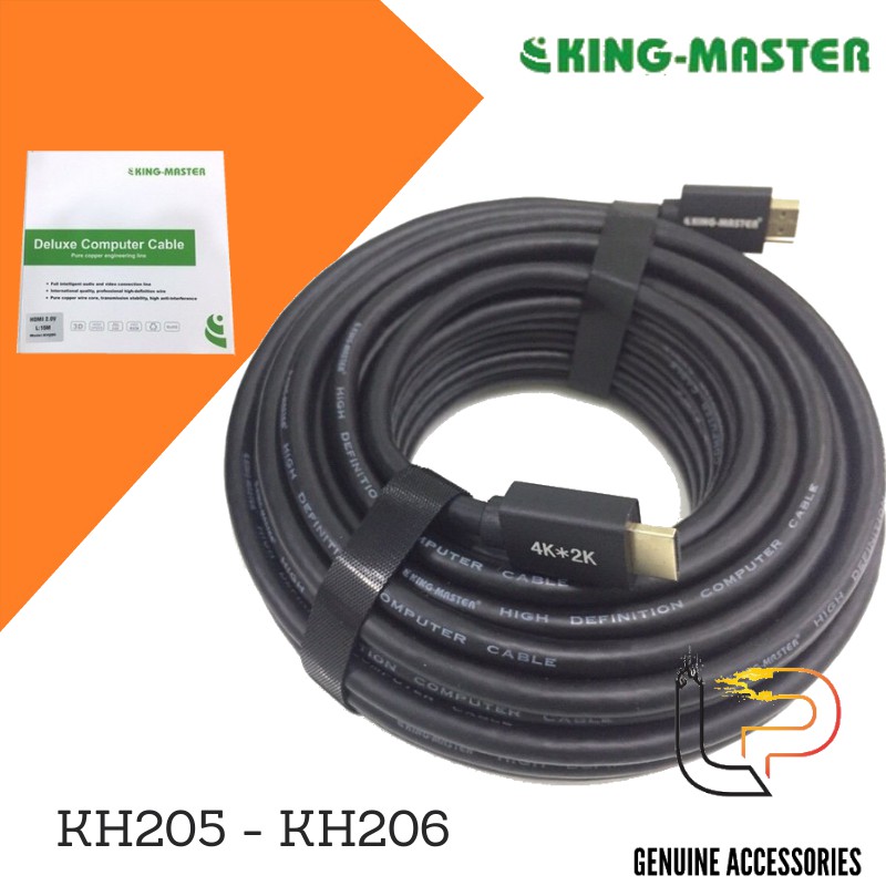 CÁP HDMI 2.0/4K KINGMASTER DÀI 15M - 20M - 25M - 30M