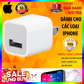 CỦ SẠC IPHONE ZIN CHO IPHONE 11, XS, X, XR, 8, 8 PLUS, 7 7PLUS 6 PLUS