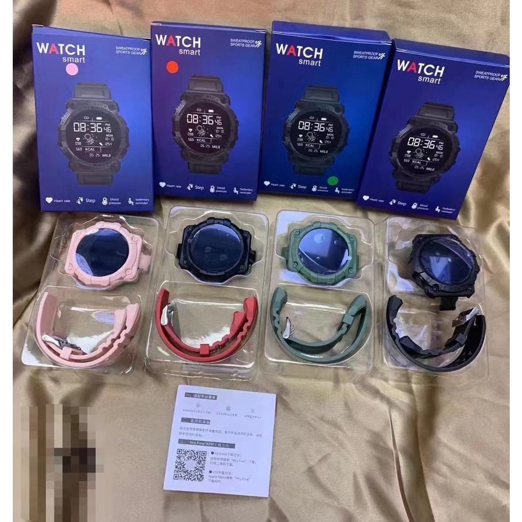 Đồng hồ thông minh FD68s chống thấm nước màn hình 1.44 Inch