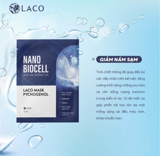 MASK NANO BIOCELL ( LACO ) chính hãng
