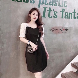Váy tiểu thư tay bồng / váy suông / mina’s house
