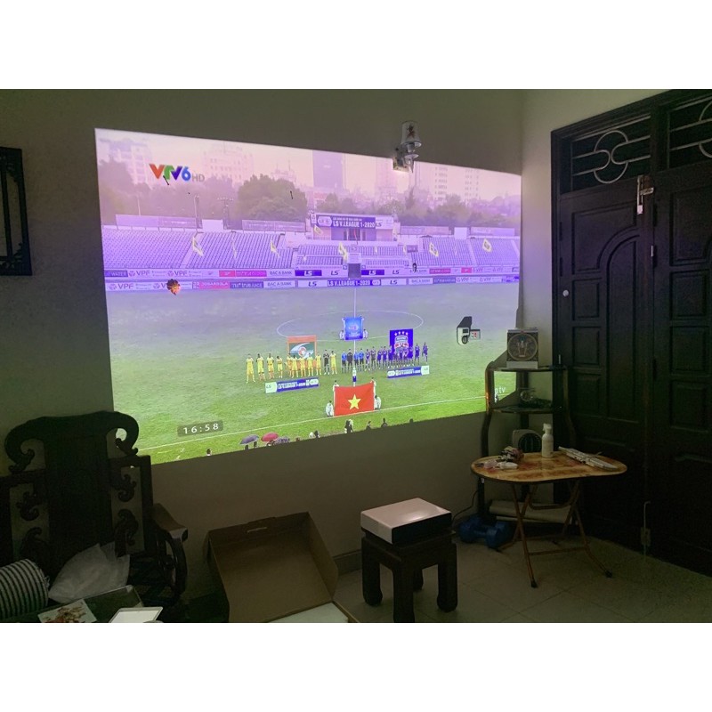 Máy chiếu Xiaomi Laser 150 siêu gần