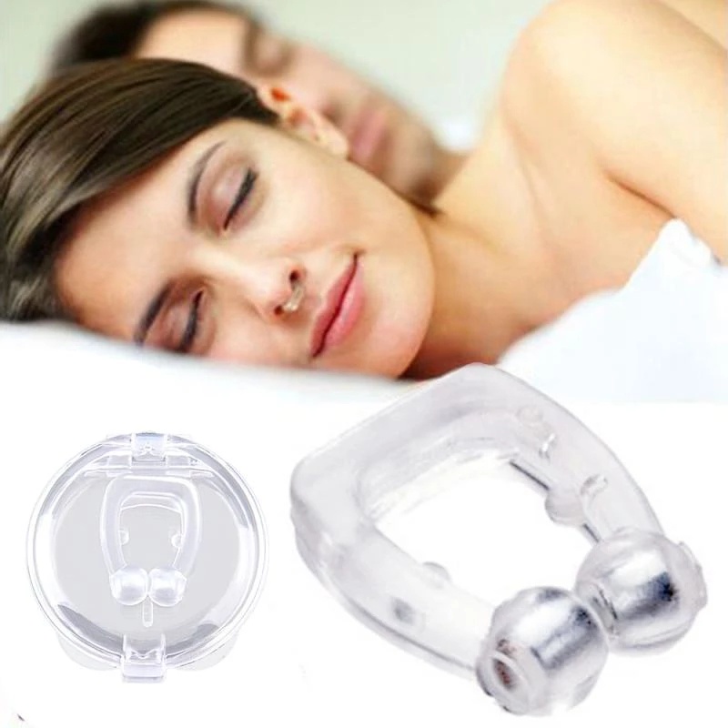 [Hàng mới về] Kẹp mũi từ tính chống ngáy dễ thở tiện dụng cho giấc ngủ ngon 
