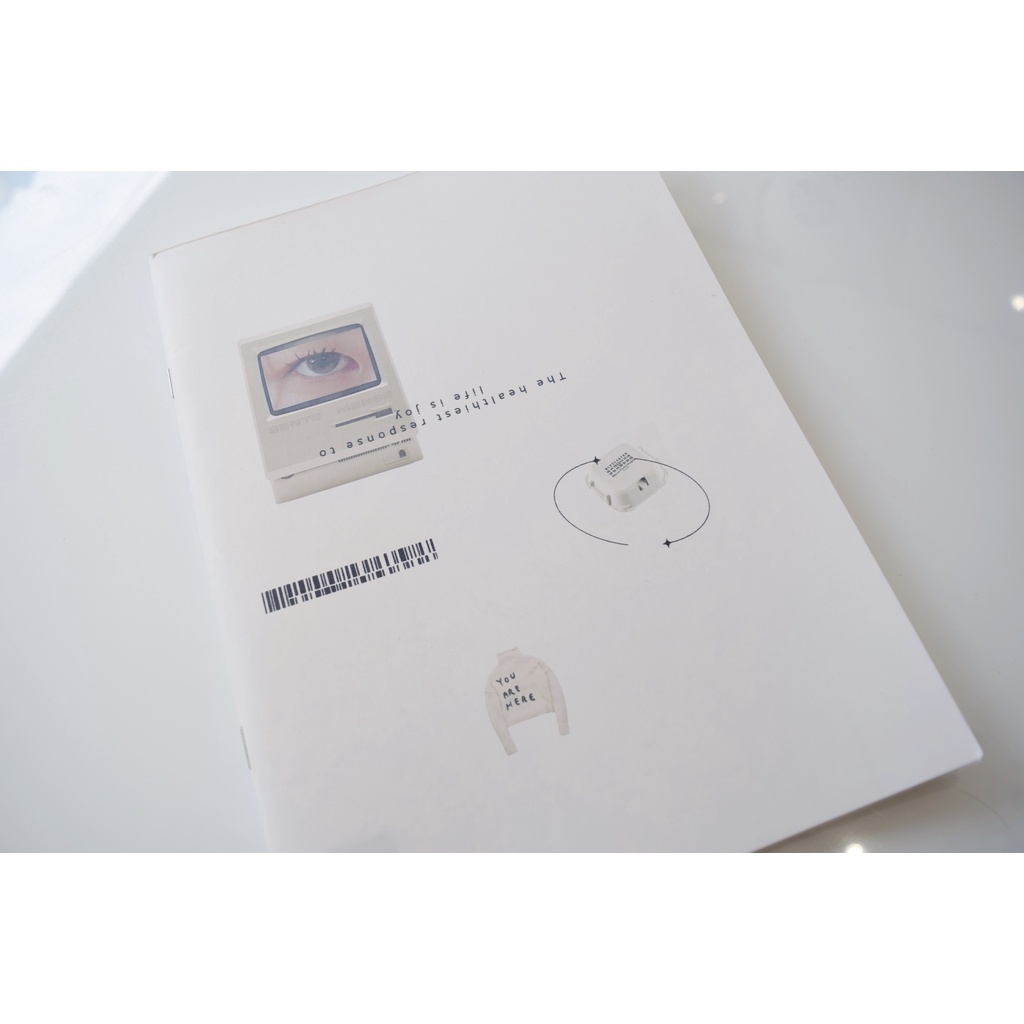 Tập vở học sinh B5 bìa phong cách Aesthetic 80gsm ruột kẻ ngang-ô vuông