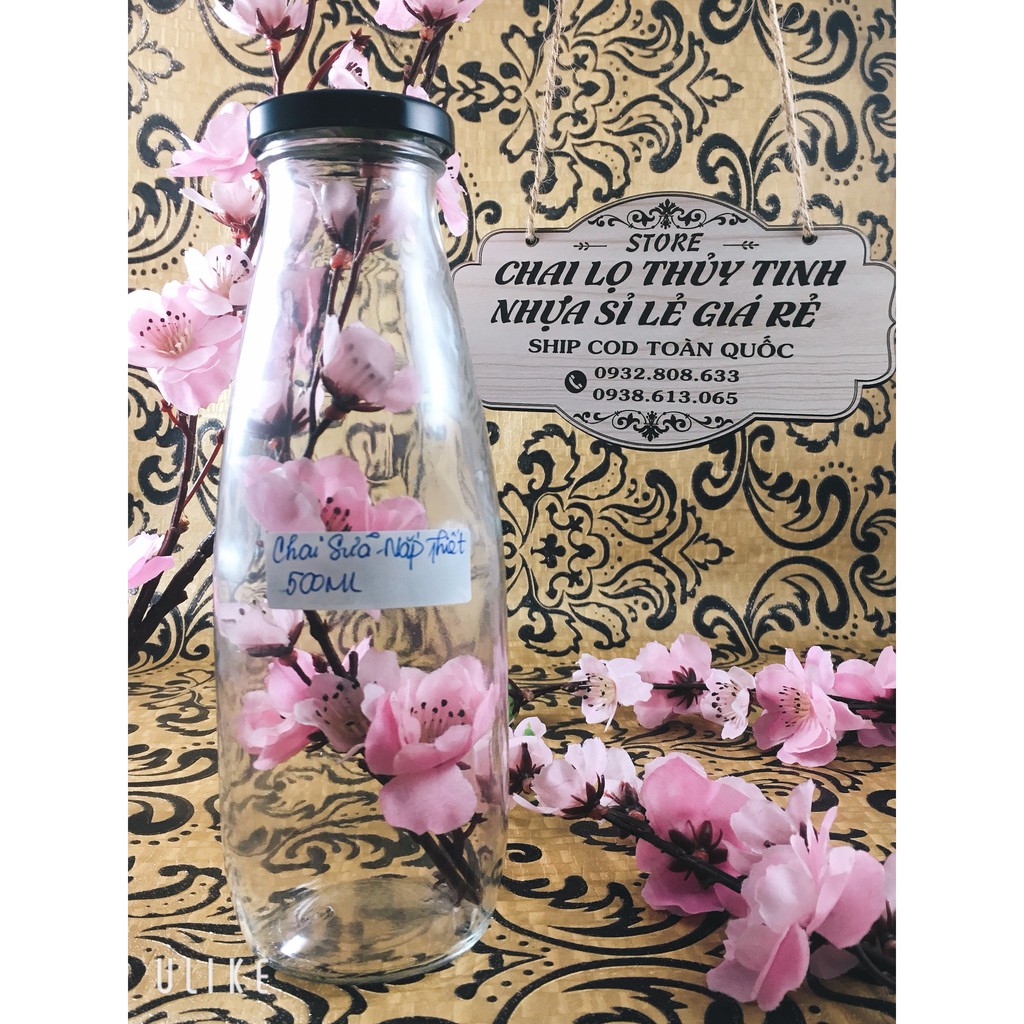 COMBO 5 Chai Sữa Nắp Thiết 500ml