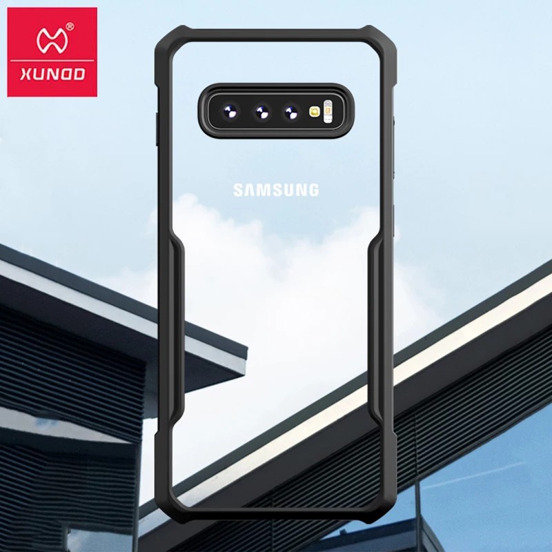 Ốp lưng chống sốc XUNDD cao cấp Samsung Galaxy S8/S8 Plus/S9/S9 Plus/S10/S10 Plus lưng trong suốt viền dẻo