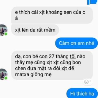 XỊT KHOÁNG HOA SEN