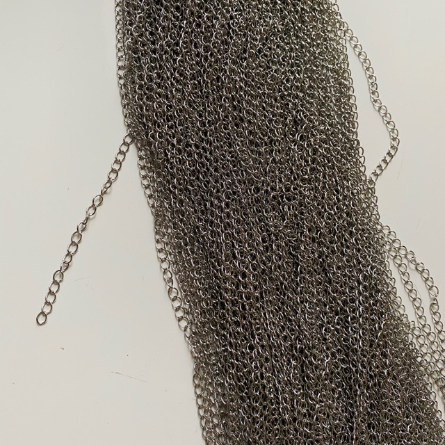 5 mét dây tăng đơ (xích nhỏ) inox cao cấp làm trang sức