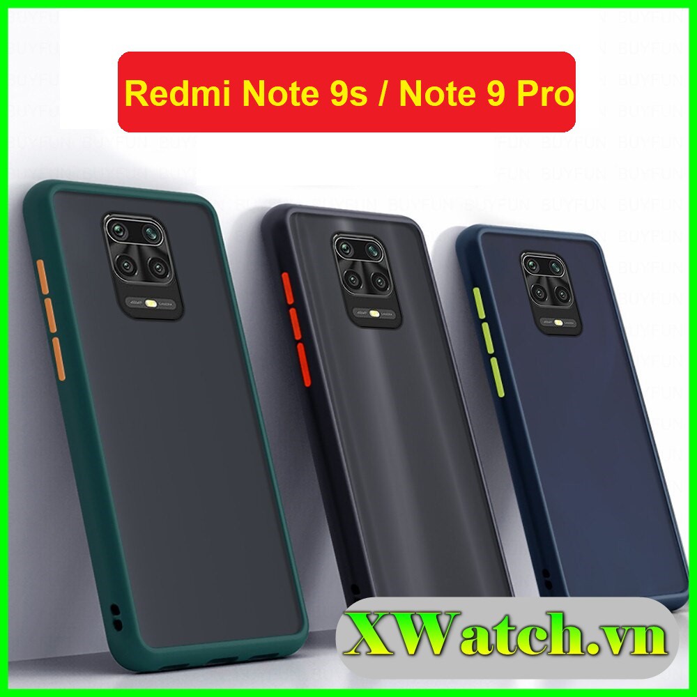 Ốp lưng cao su non Xiaomi Redmi Note 9s / Note 9 pro / Note 9 pro 5g cao cấp