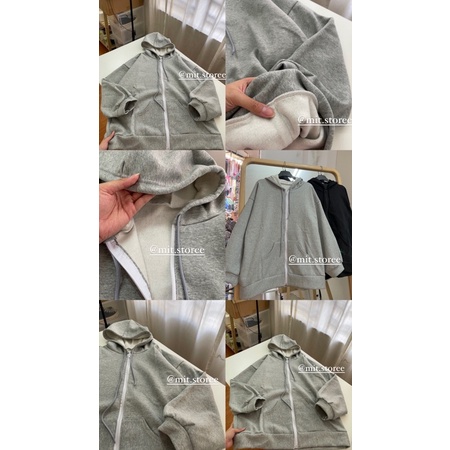 Áo khoác nỉ trơn dày dặn ( 3 màu Đen , Xám, Xanh ) | BigBuy360 - bigbuy360.vn