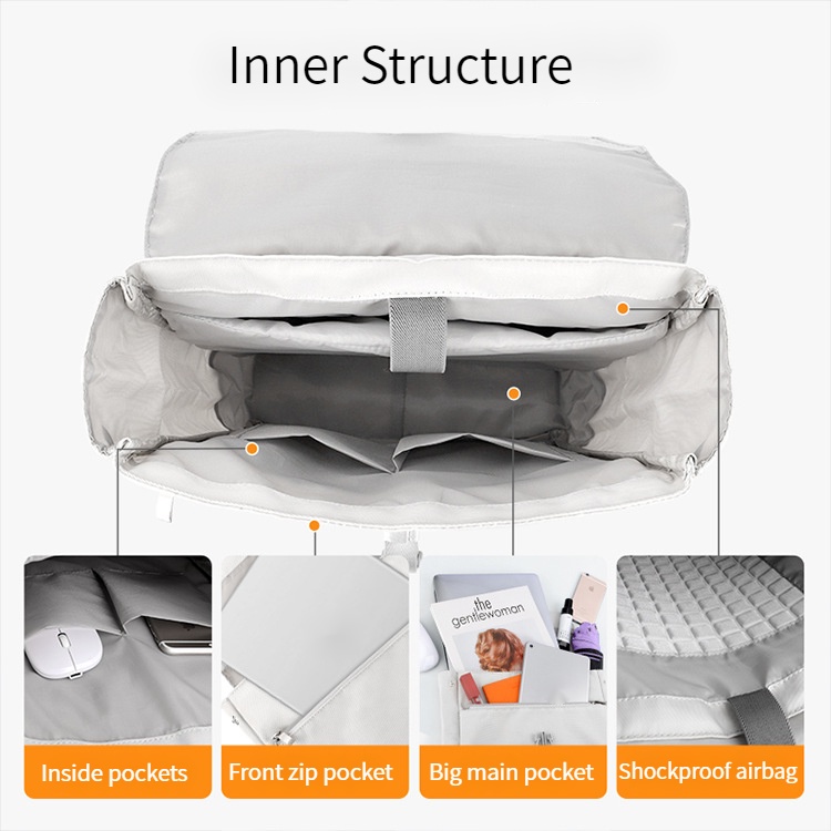 Balo chống sốc laptop 15,6/16 inch ba lô máy tính ba lô chống thấm nước 13,3/14 inch