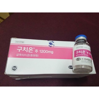 Glutathione 1200mg mix truyền trắng, mix tiêm căng bóng da
