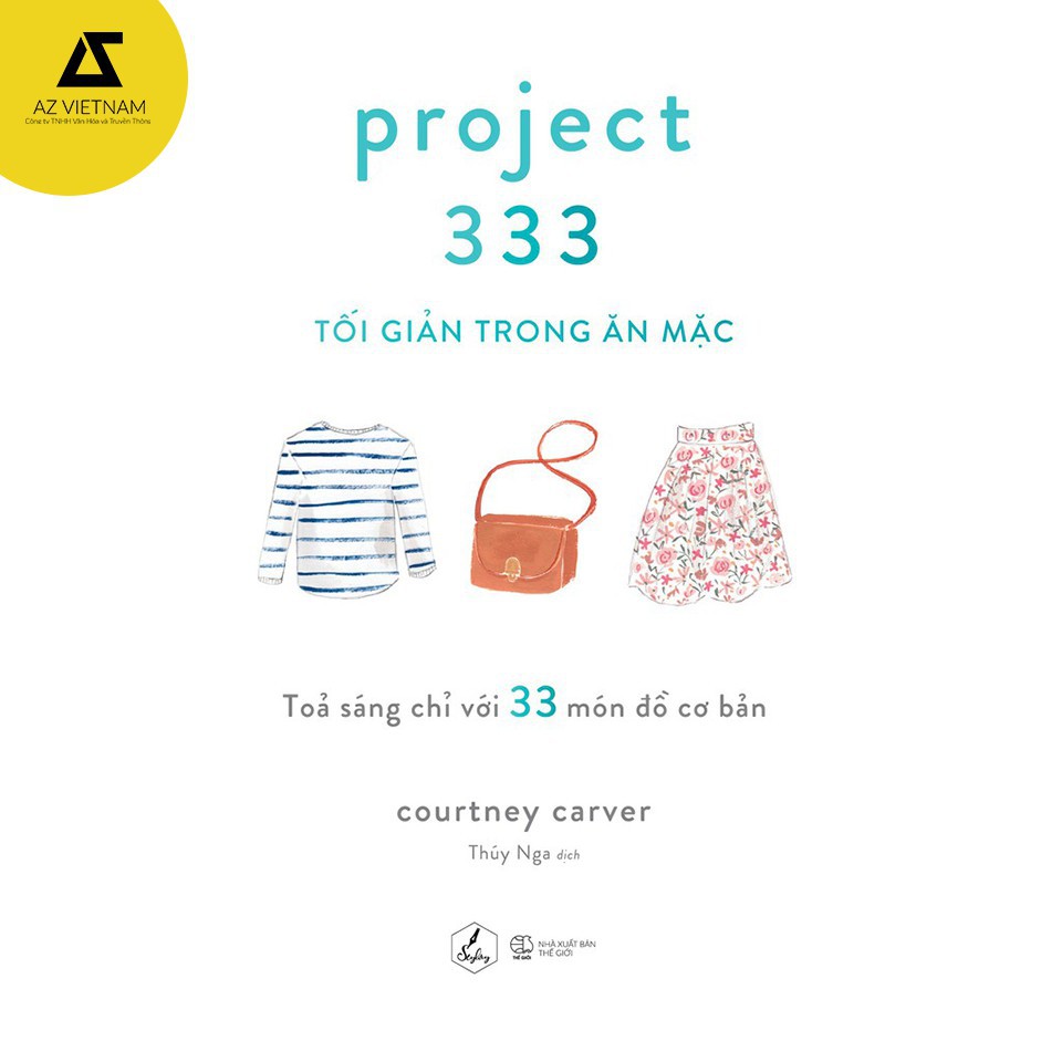 Sách - Project 333 – Tối giản trong ăn mặc [AZVietNam]