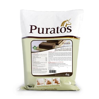 1kg Bột trộn sẵn Puratos - muffin Socola ẩm