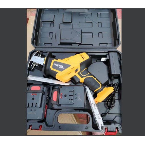 Máy cưa kiếm dùng pin 21v Hikari HR303-3 madein Thái Lan,Cưa cắt đa năng sắt,gỗ,nhựa,ống nước....tiện dụng