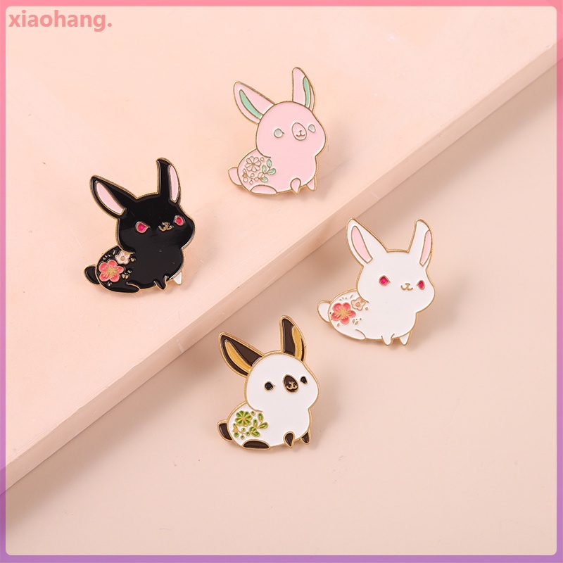 Ghim cài áo hình chú thỏ hoạt hình dễ thương ngộ nghĩnh