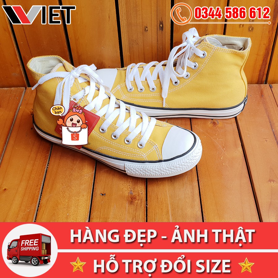Giày Thể Thao CV 1970s Vàng Cao Cổ Cao Cấp | BigBuy360 - bigbuy360.vn