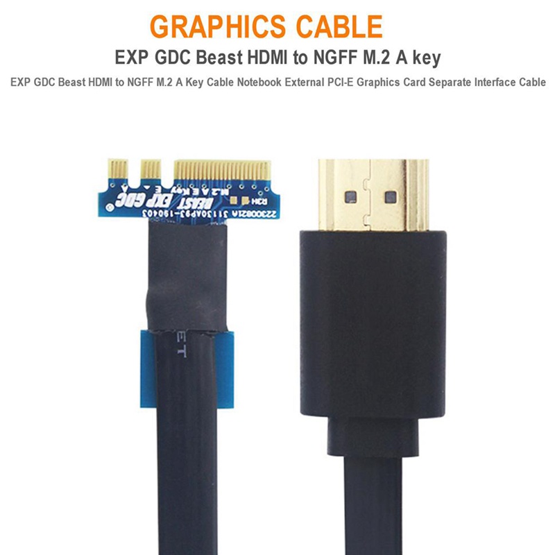 Dây Cáp Nối HDMI Sang NGFF M.2 a Cho Laptop